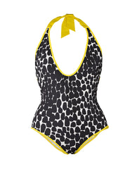 One-shoulder swimsuit
